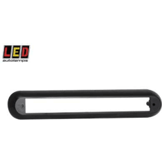Led Autolamps 258x48x16mm 1-osainen musta pinta-asennusrunko