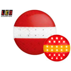 Led Autolamps 12/24V ø140x20mm pyöreä yhdistelmätakavalo