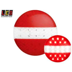 Led Autolamps 12/24V ø140x20mm pyöreä yhdistelmätakavalo peruutus