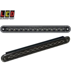 Led Autolamps 12V 237x25x16mm black combination light