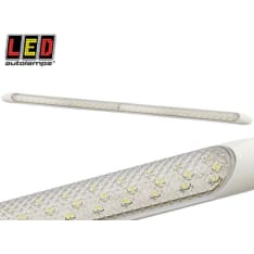 Led Autolamps 24V 600x25x10mm 121 LED sisävalo kirkas katkaisijalla