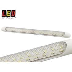Led Autolamps 12V 300x25x10mm 61 LED sisävalo kirkas katkaisijalla