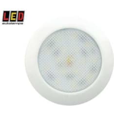Led Autolamps 12V ø76x9mm 6500K pyöreä ohut sisävalo
