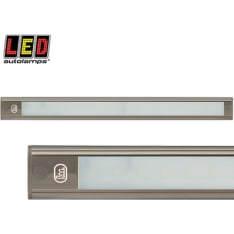 Led Autolamps 24V 410x40x11mm harmaa alumiini sisävalo hipaisukytkimellä