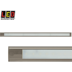 Led Autolamps 12V 600x40x11mm harmaa alumiini sisävalo