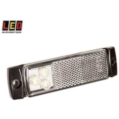 Led Autolamps 12/24V 129x32x13mm kirkas etuäärivalo