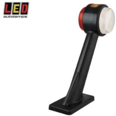 Led Autolamps 12/24V 60° kumivarsi oikea kirkas/keltainen/punainen äärivalo