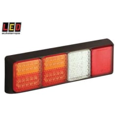 Led Autolamps 430x125x50mm 4-osainen vasen yhdistelmätakavalo