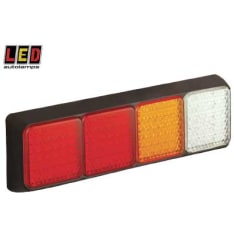 Led Autolamps 12/24V 350x105x47mm 4-osainen yhdistelmätakavalo peruutus 80-sarjaan