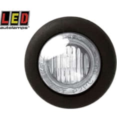 Led Autolamps 12/24V Ø28mm kirkas pyöreä etuäärivalo