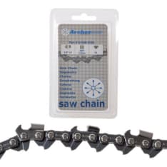 Archer Chainsaw, 0.325" - 1.5mm - 64L , Semi-Chisel cutting teeth