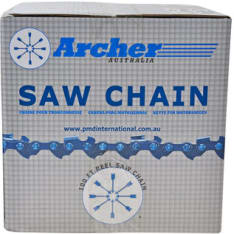 Archer Blade Chain, 3/8" - 1.3mm - Micro 100 Feet - Roll, Semi-Chisel Cut Hemp