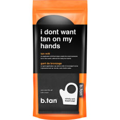 b.tan i don't want tan on my hands itseruskettavan levityskinnas