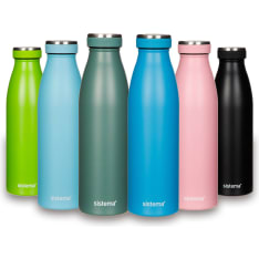 Sistema 500 ml teräksinen juomapullo