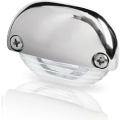 Hella step light polished rst-cup white led