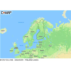 C-Map Discover karttakortti Suomen sisävedet
