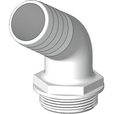 Maritim Trudesign 38mm/120° valkoinen letkuruuvike