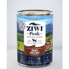 ZiwiPeak beef 390 g wet dog food