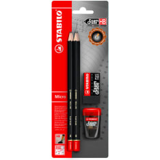 Stabilo Exam Grade set 4 pcsl pencil+eraser+sharpener
