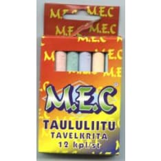 M.E.C 12 kpl värillinen taululiitu