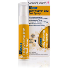 Nordic Health Boost 25 ml B12-vitamiini suusuihke