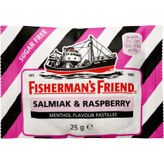 Fisherman´s Friend 25 g sokeriton Salmiakki-Vadelma
