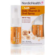 Nordic Health Dlux Junior 15 ml D3-vitamiini suusuihke