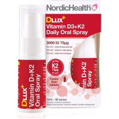 Nordic Health Dlux D+K2 12 ml vitamiinisuusuihke