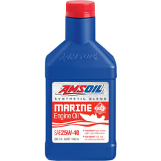 Amsoil 25W-40 Synthetic-Blend Marine Engine Oil 946ml