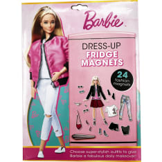 Barbie Dress-up fridge magnets