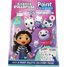 Gabby’S Dollhouse vesivärityskirja