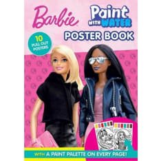 Barbie paint with water -kirja