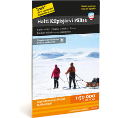 Calazo Halti Kilpisjärvi Pältsa tunturikartta 1:50 000