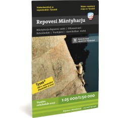 Calazo Repovesi Mäntyharju retkeilykartta 1:25 000 +1:50 000