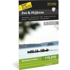 Calazo Evo&Päijänne retkeilykartta 1:25 000