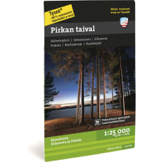 Calazo Seitseminen Helvetinjärvi Pirkan taival retkeilykartta 1:25 000