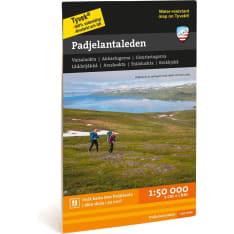 Calazo Padjelantaleden tunturikartta 1:50 000