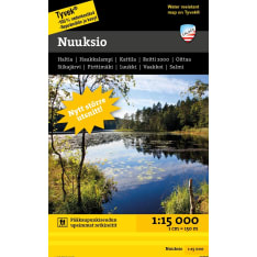 Calazo Nuuksio retkeilykartta 1:15 000