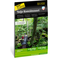 Calazo Teijo Kemiönsaari 1:25 000 +  1:50 000 retkeilykartta