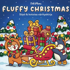 Fluffy Christmas - Cute & Cozy Coloring Book