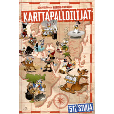 Aku Ankan Taskukirja teema Karttapalloilijat