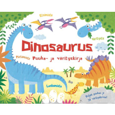 Dinosaurus puuha- ja värityskirja