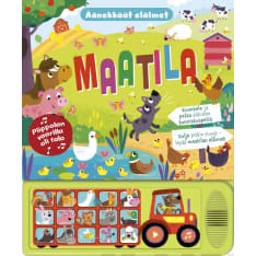 Maatila - äänekkäät eläimet - Piippolan vaarilla oli talo  