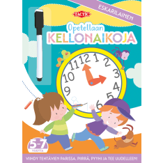 Tactic Opetellaan kellonaikoja puuhakirja
