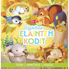 Tactic Opetellaan Eläinten kodit kirja