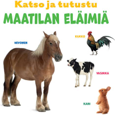 Farm animals viewing book
