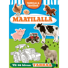 Tarroja & tehtäviä Maatilalla puuhakirja