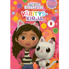 Gabby's Dollhouse Gabbyn nukketalo värityskirja