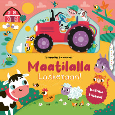 Maatilalla lasketaan! Käännä kiekkkoa! kiekkokirja