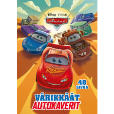 Disney Autot Värikkäät autokaverit värityskirja